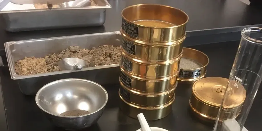 Grain Size Analysis (Sieve + Hydrometer) in Rotorua